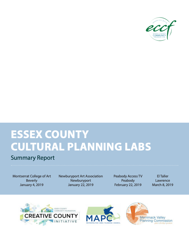 Essex County Cultural Planning Labs report