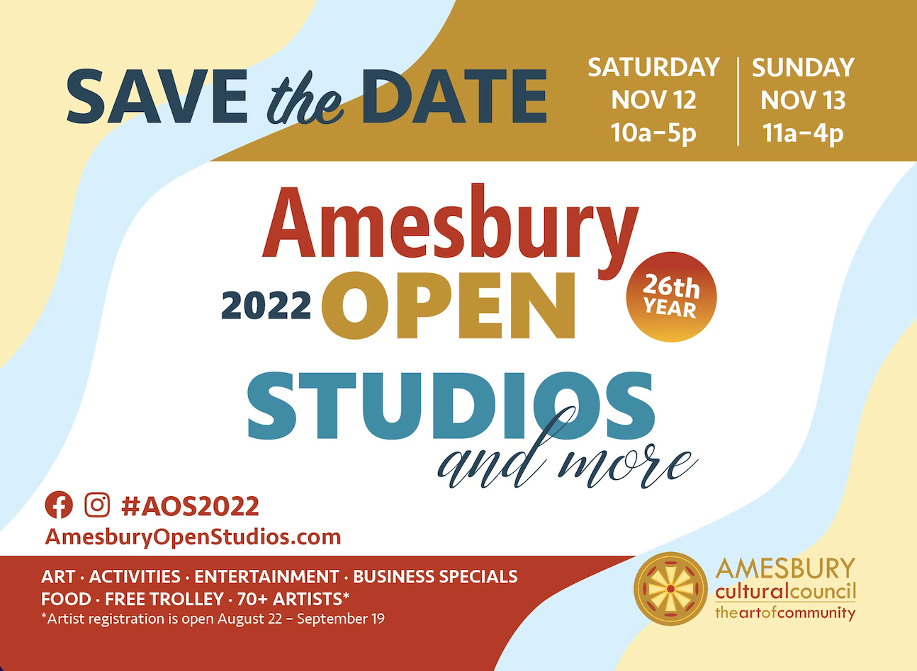 26th Amesbury Open Studios Creative County Initiative