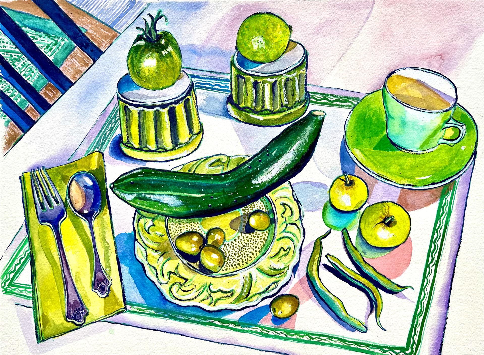 Mary-Rhinelander-Green-Party-Gouache-on-paper-2022-m8bQe1.tmp_
