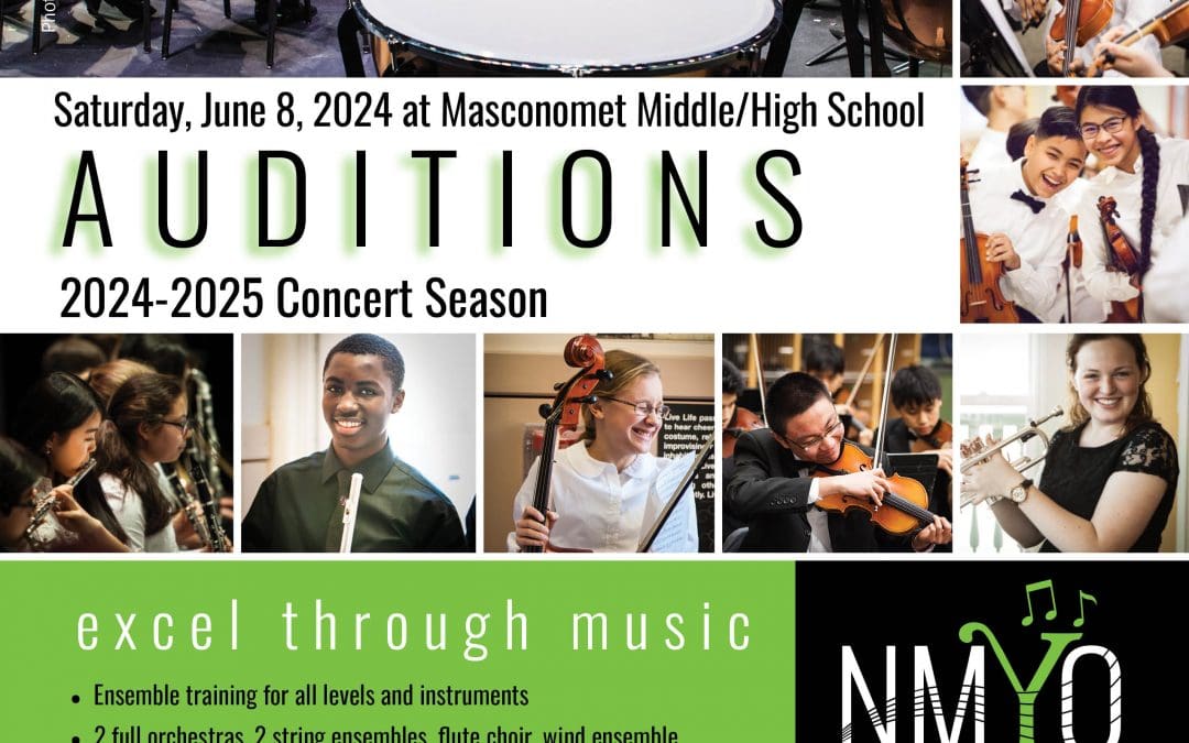 Join NMYO!  Auditions for the 2024-2025 Concert Season